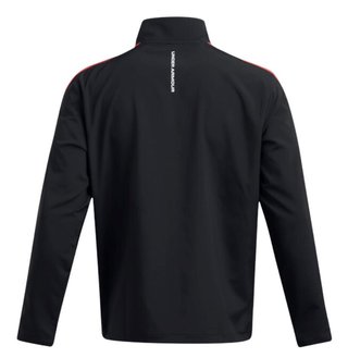 Under Armour Storm Windstrike 1/2 Zip pánská bunda, černo/červená