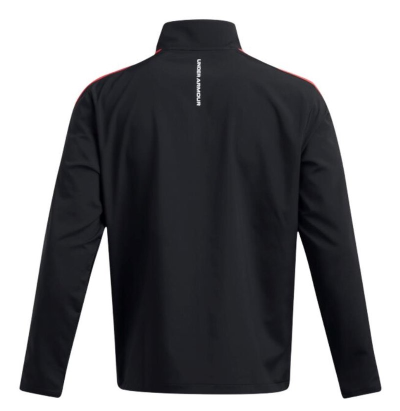 Under Armour Storm Windstrike 1/2 Zip pánská bunda, černo/červená