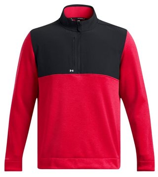 Under Armour Drive Storm SweaterFleece pánská mikina, červeno/černá
