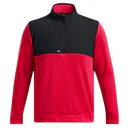 Under Armour Drive Storm SweaterFleece pánská mikina, červeno/černá