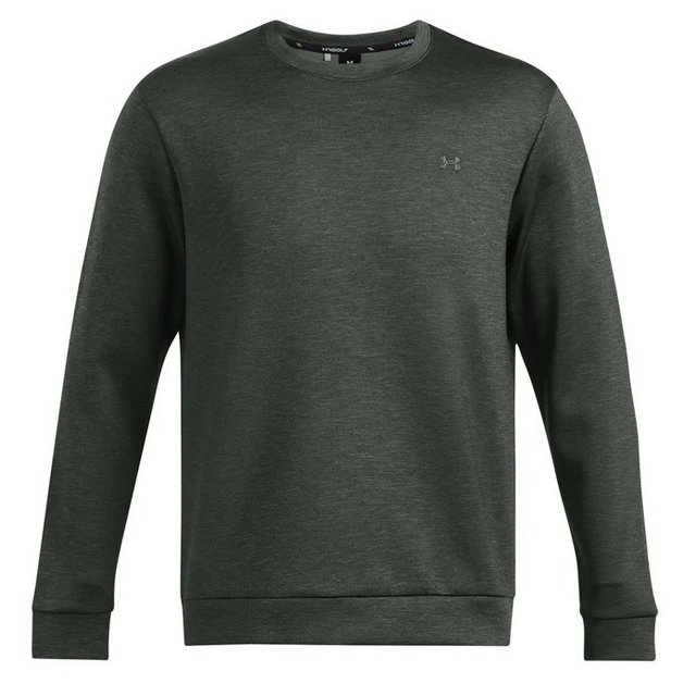 Under Armour Drive Midlayer Crew pánská mikina, lesní zelená