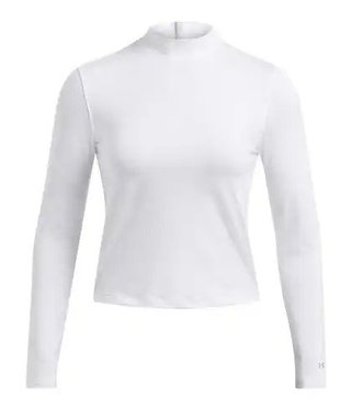 Under Armour Drive LS Mock dámský top, bílý