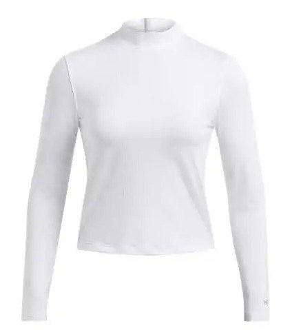 Under Armour Drive LS Mock dámský top, bílý