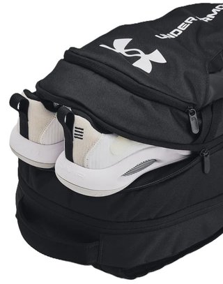 Under Armour Hustle 6.0 Backpack unisex batoh, černý