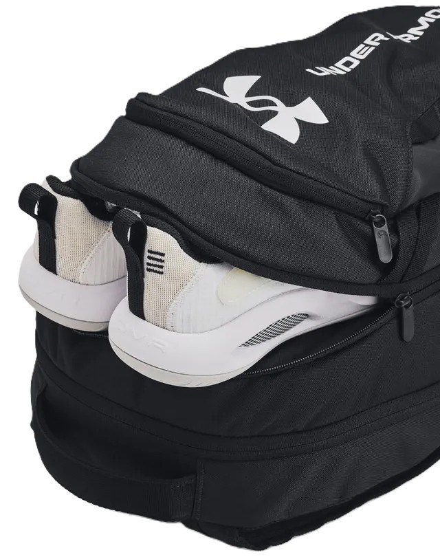 Under Armour Hustle 6.0 Backpack unisex batoh, černý