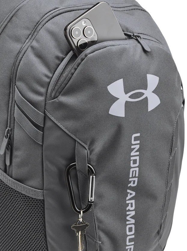 Under Armour Hustle 6.0 Backpack batoh, šedý