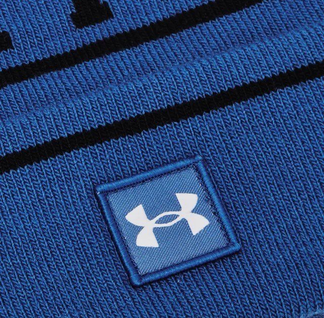 Under Armour Halftime Pom Beanie zimní čepice, modrá