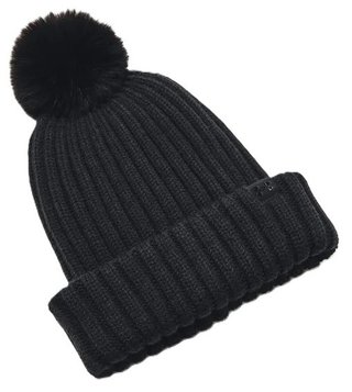 Under Armour Halftime Pom Beanie dámská zimní čepice, černá