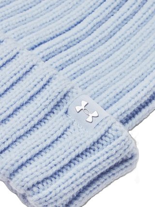 Under Armour Halftime Pom Beanie dámská zimní čepice, modrá