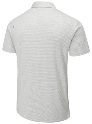 PING Halcyon Honeycomb pánské polo, silver multi