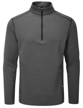 PING Half Zip Edwin pánská mikina, asphalt