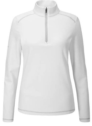 PING Sonya Fleece dámská mikina, bílá