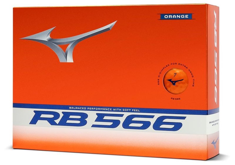 Mizuno RB 566 golfové míčky, oranžové