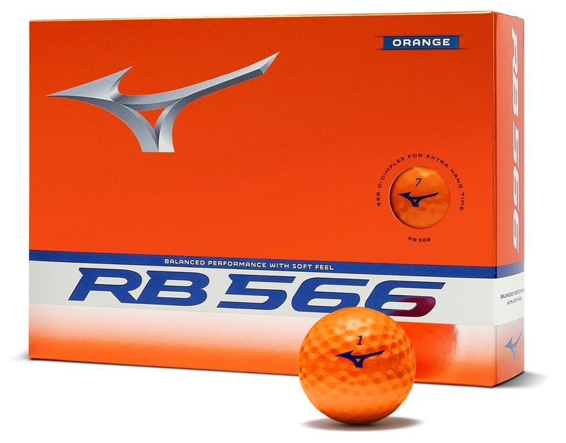 Mizuno RB 566 golfové míčky, oranžové