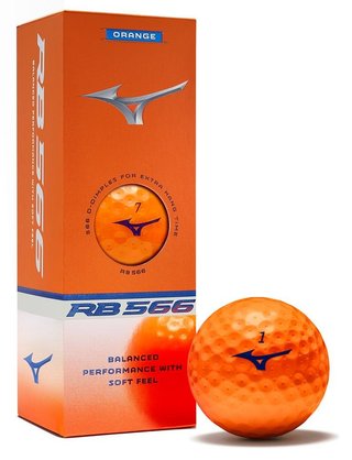 Mizuno RB 566 golfové míčky, oranžové