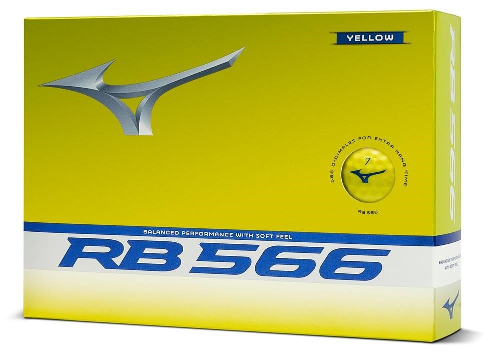 Mizuno RB 566 golfové míčky, žluté