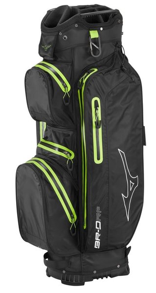 Mizuno BR-DRI cart bag, černo/zelený