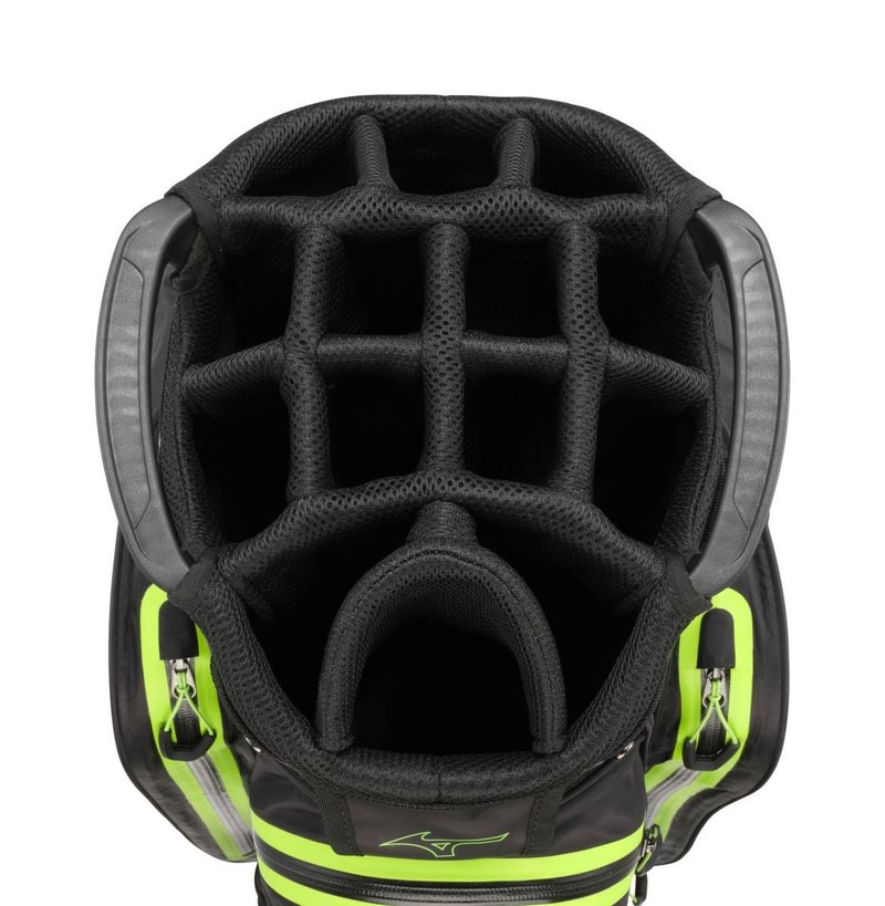 Mizuno BR-DRI cart bag, černo/zelený
