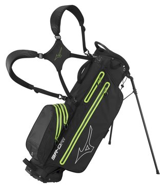 Mizuno BR-DRI stand bag, černo/zelený
