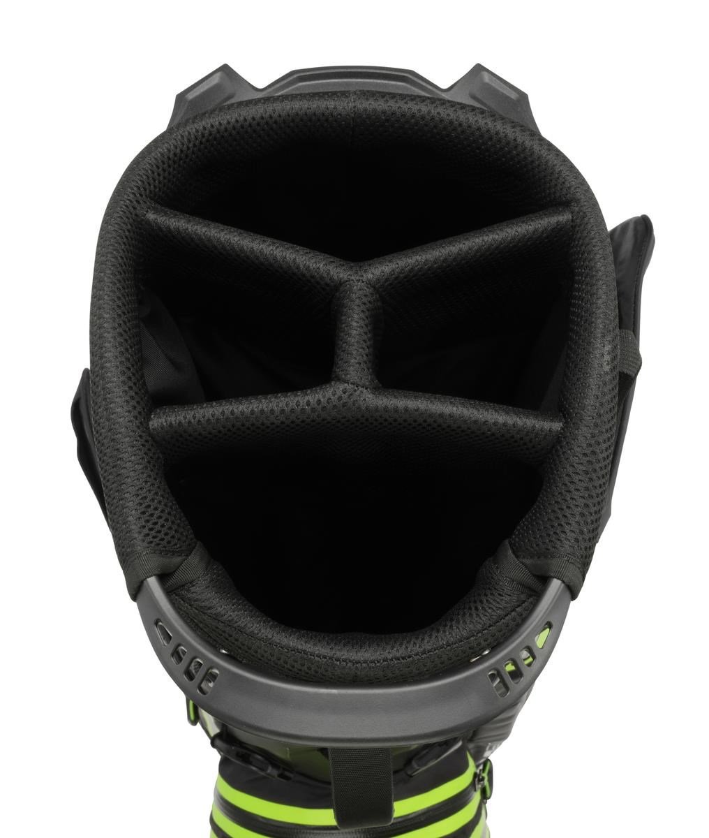 Mizuno BR-DRI stand bag, černo/zelený