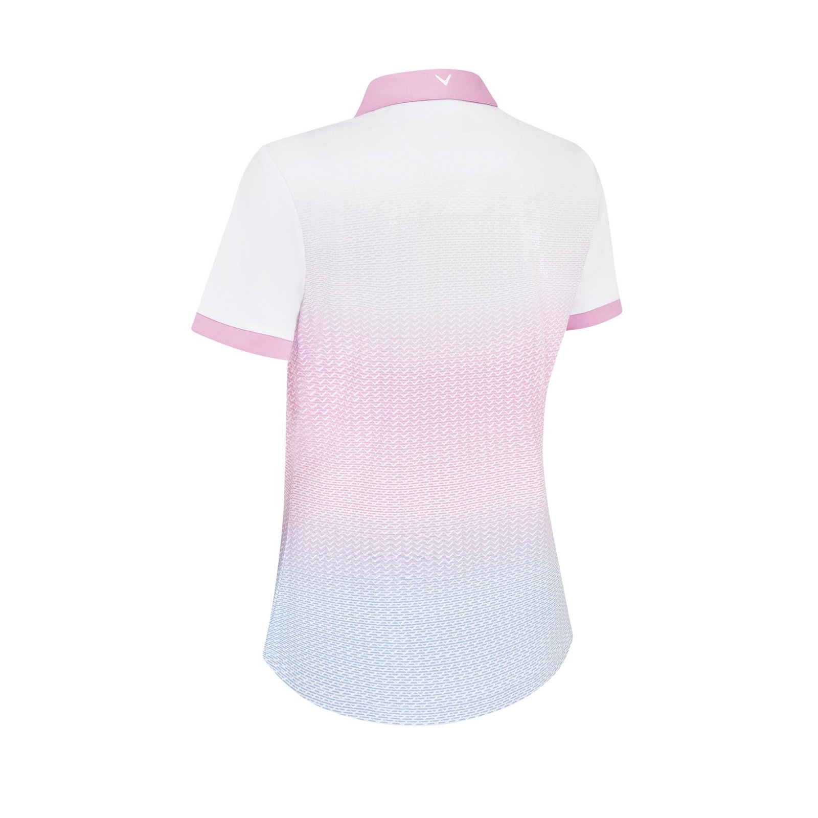 Callaway Chev Gradient Short Sleeve dámské polo, bílé