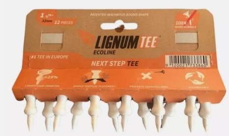 Lignum Ecoline White plastová týčka 32mm, 12ks
