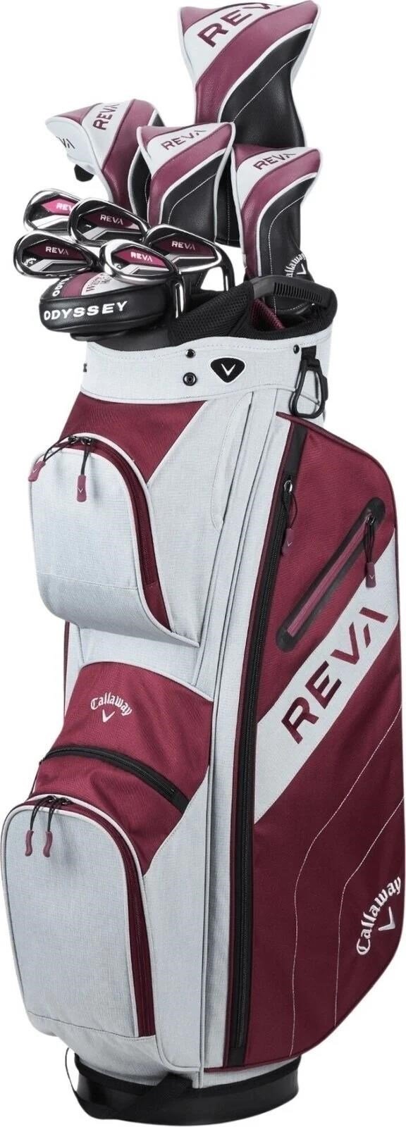 Callaway REVA 11PC Eggplant dámský golfový set
