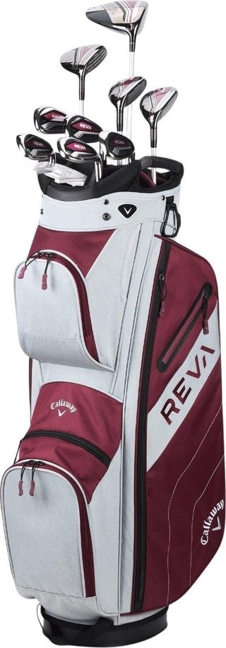 Callaway REVA 11PC Eggplant dámský golfový set