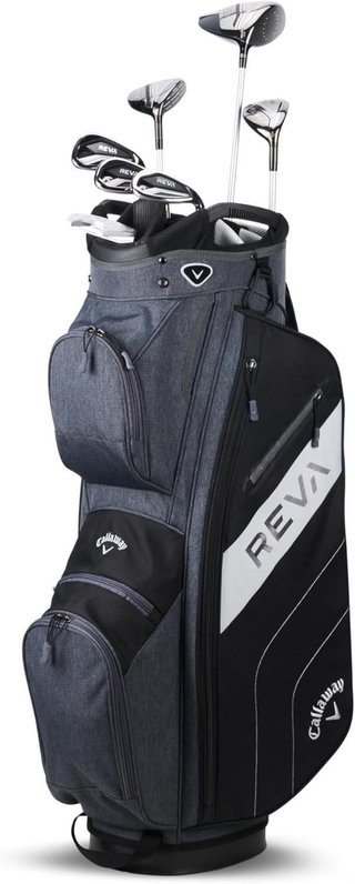 Callaway REVA 8PC Black dámský golfový půlset, levý