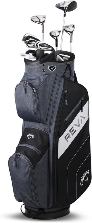 Callaway REVA 11PC Black  dámský golfový set, levý