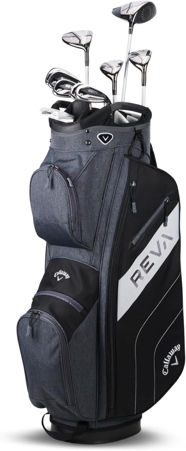 Callaway REVA 11PC Black  dámský golfový set, levý