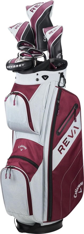 Callaway REVA 8PC Eggplant dámský golfový půlset