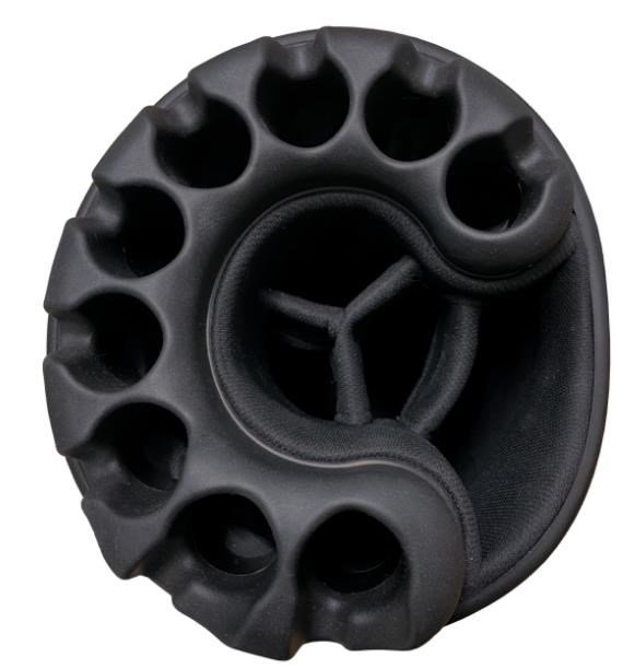 Bennington QO9 Water Resistant cart bag, černý (Oversize +2")