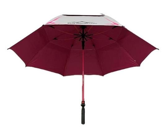 Sun Mountain H2NO Chrome UV golfový deštník 68", růžový