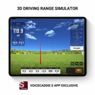 Voice Caddie SC4 Pro - Launch Monitor & Golf Simulator