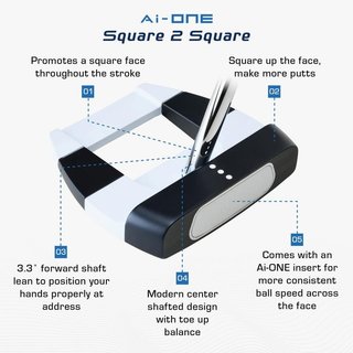 Odyssey Ai-ONE Square 2 Square #7 putter