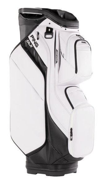 Ping DLX cart bag, bílý