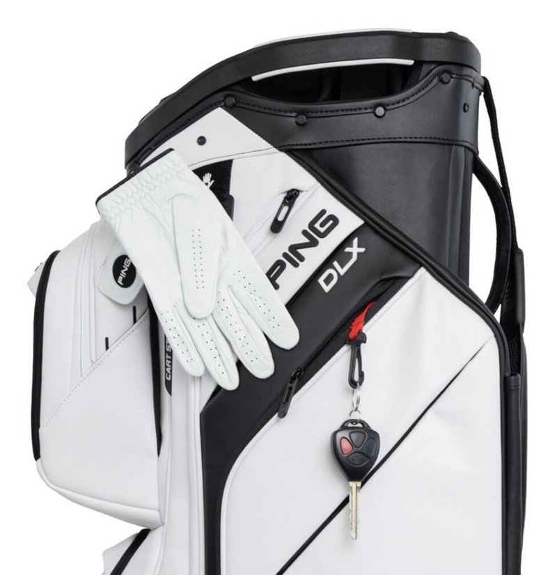 Ping DLX cart bag, bílý