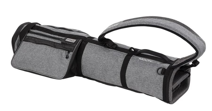 Ping Moonlite carry stand bag, heather grey/black