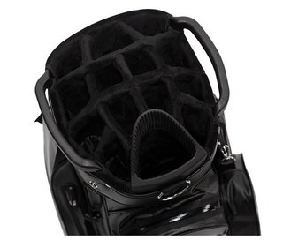 JuCad Aquastop Plus cart bag, černo/bílo/červený