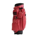 JuCad Style cart bag, red/leather optic