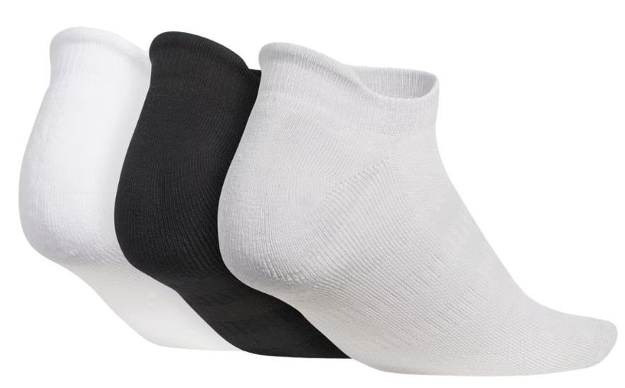 Adidas Comfort Low dámské ponožky, bílé/šedé/černé, 3 páry