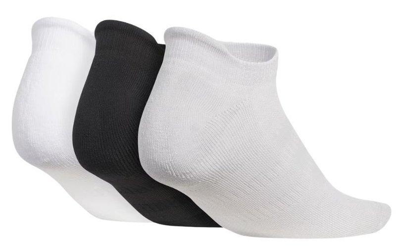 Adidas Comfort Low dámské ponožky, bílé/šedé/černé, 3 páry