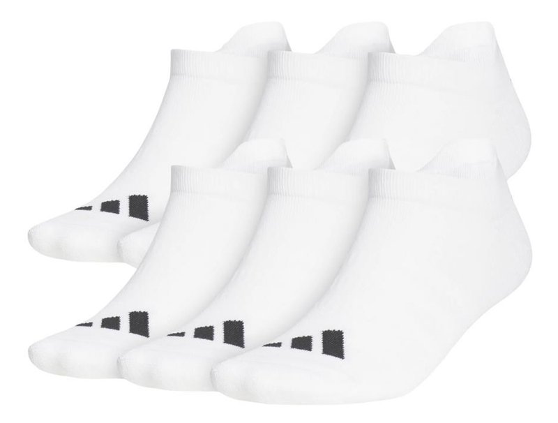 Adidas Ankle pánské ponožky, 6párů, bílé