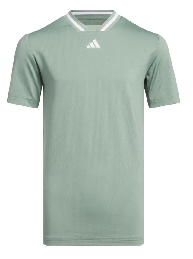Adidas Collar dětské polo, silver green