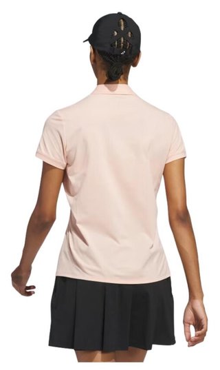 Adidas Ultimate365 Tour Twistknit dámské polo, powder coral