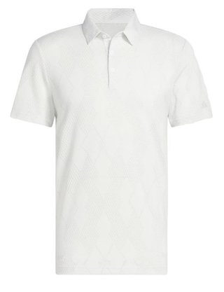 Adidas Ultimate365 Micro Texture pánské polo, bílé