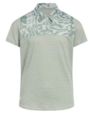 Adidas Ottoman Printed dětské polo, wonder silver/silver green