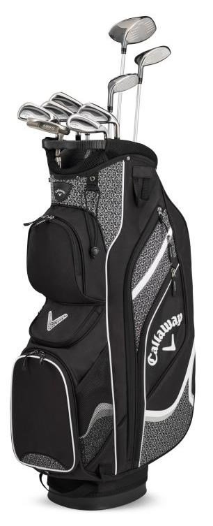 Callaway Solaire 10PC dámský golfový set, černý