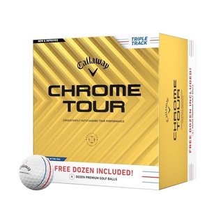 BRICK PACK - Callaway Chrome Tour Triple Track golfové míčky, 48ks